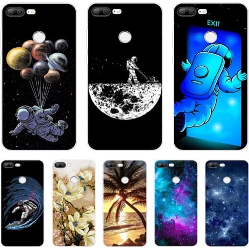 Cover phone case for huawei honor 9 honor 9 lite soft tpu silicon back cover 360 full protective printing honor 9 transparent