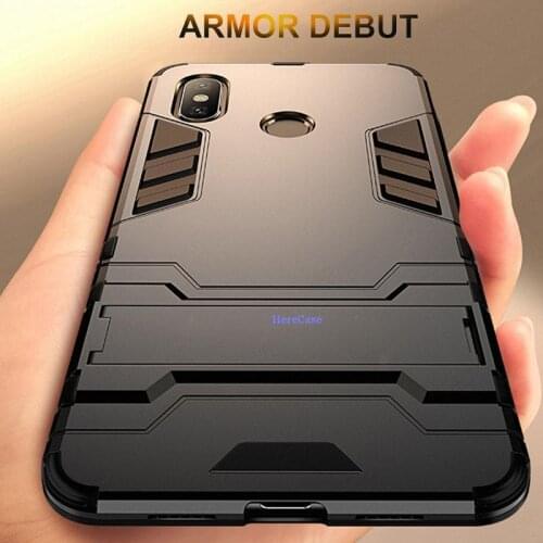For Xiaomi Mi A2 Case Cover For Xiaomi Mi A2 lite Mi A 2 Back Cover Durable Hard PC+Flexible Silicon Rim Bumper Armor Phone Case