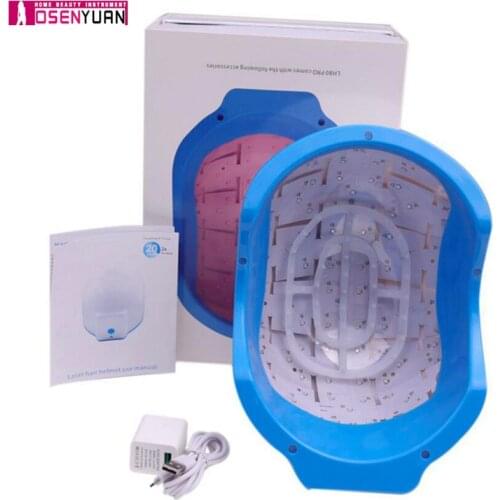 80/272 Diodes Laser Hair Growth Cap Rechargeable Therapy Helmet Anti Hair Loss Device Treatment Promote Hair Growth Hat Massager