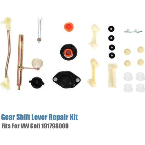 Car Gear Shift Lever Repair Kit Relay Shaft 20pcs Car Accessories For VW Jetta Golf MK2 191798000 191711173B