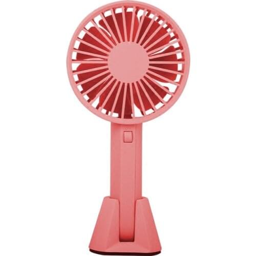 Portable USB charging fan Desktop handheld dual-use design Mini silent, summer portable