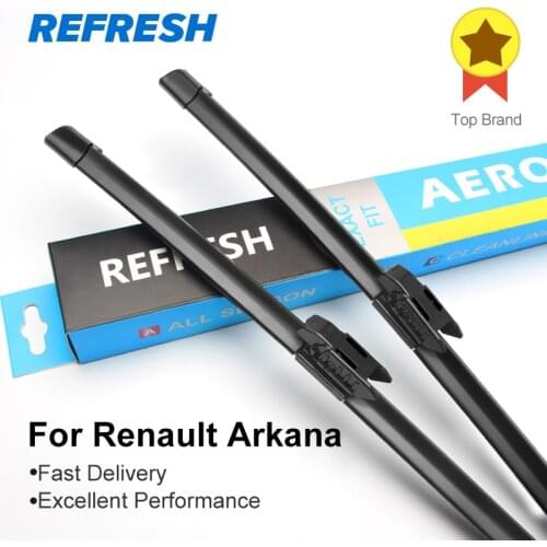 REFRESH Windscreen Wiper Blades for Renault Arkana Fit pinch tab arms 2019 2020