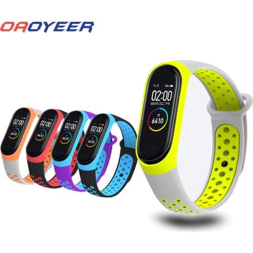 Replacement Strap For Xiaomi Mi Band 4 Sport Wrist Straps For Mi Band 3 Wriststrap M3 M4 Bracelets Watch Band For Miband 3 4