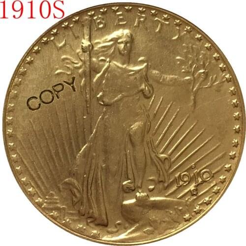 USA 1910-S $20 St. Gaudens Coin Copy