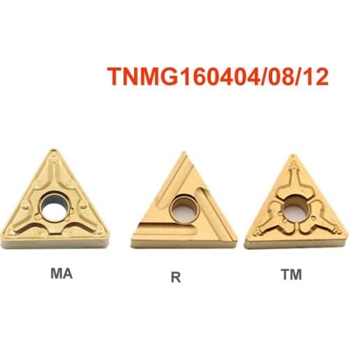 TNMG160408 TM MA DC3020 High Quality Carbide Inserts External turning TNMG 160404 CNC lathe tool for Steel