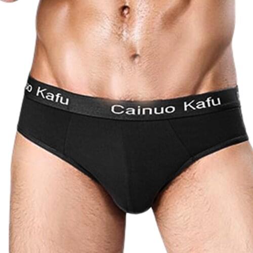 Letter Printed Briefs Men Soft Splicing Solid Underpants Soft Breathable Knickers Sexy Briefs Ropa Interior Hombre Men Briefs