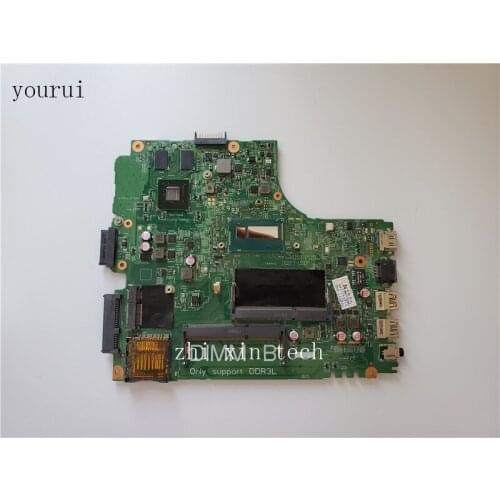 Yourui High quality For Dell inspiron 5437 Laptopmotherboard with i7-4500u CPU GH8WH 0GH8WH DDR3 test ok