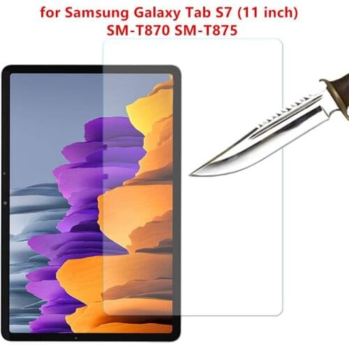 Tempered Glass Screen Protector for Samsung Galaxy Tab S7 SM-T870 T875 T876B 11 inch Tablet 9H Glass Guard Film for T870