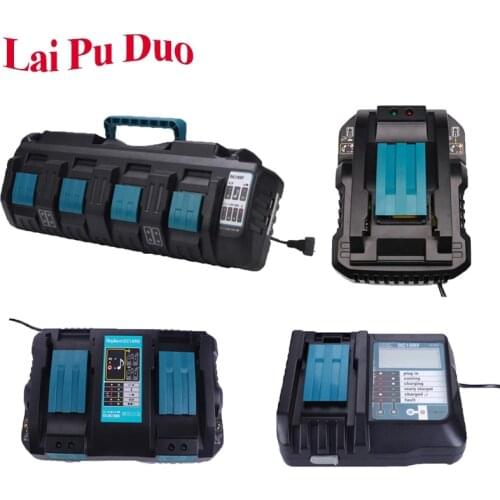 For Makita 14.4V 18V Replacement Power Tool Li-ion Battery Charger DC18RC DC18RD 4A DC18RF DC18SF 3A For BL1830 BL1430