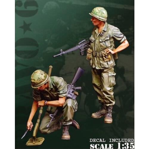 1/35 Resin Model Figure GK， Unassembled and unpainted kit