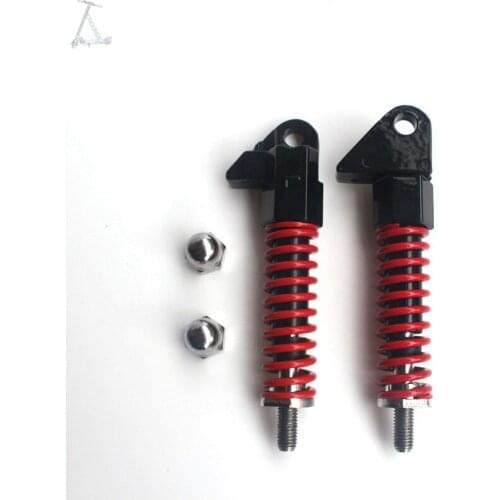 8 inch Wheel Electric Spring Rebound Front Suspension Shockproof Hydraulic Shock Absorber Parts Hole Threaded Damping Scooter