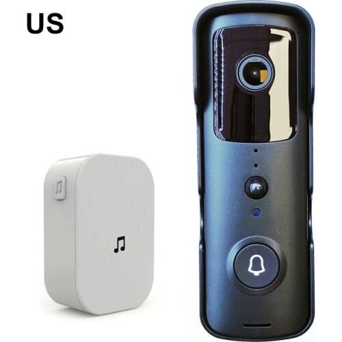 T30 Wireless Video Doorbell Waterproof Camera Outdoor Intelligent Monitoring Doorbell Intercom Phone Video Doorbell Security Cam