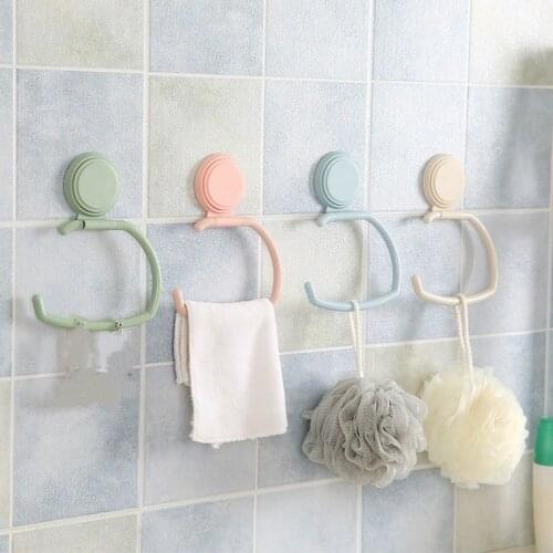 Bathroom Paper Towel Holder Kitchen Bathroom Roll Rack Storage Hanger Shelf