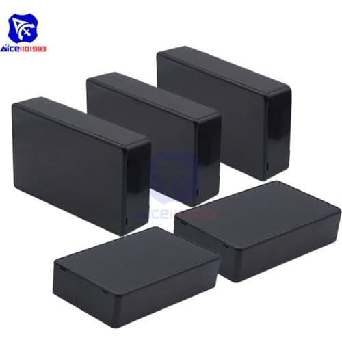 Diymore 5PCS/Lot Plastic Electronic Project Box Shell Case Enclosure Instrument Case 100 x 60 x 25mm 3.94 x 2.36 x 0.98 inch