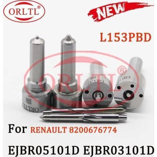 EJBR05101D EJBR03101D Diesel Engine Fuel Injector Parts Nozzle L153PBD Sprayer Nozzle L153 PBD for RENAULT 8200676774 8200421359