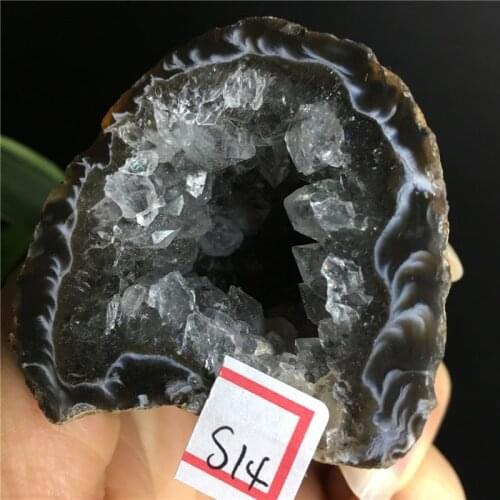 Natural Stone Agate Geode Crystal Cluster Beautiful Home Decor