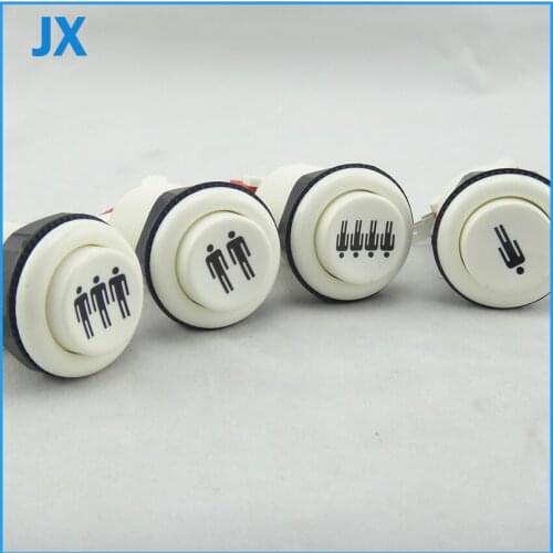 2016 New Arcade Push Button Durable Multicade MAME Jamma Game Long Switch five style