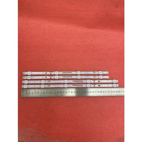 New 4 PCS LED backlight strip for 40mv336x fw40d36f UDULEDLXT003 UDULEDLXT004 LB39501 V0_00 V1_01 39.5W4S1P M30900 55V0 E74739