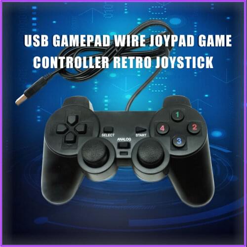 USB Gamepad Wire Joypad Game Controller Retro Joystick for Raspberry Pi 4 Model B Retroflag NESPI PC MEGAPi SUPERPi
