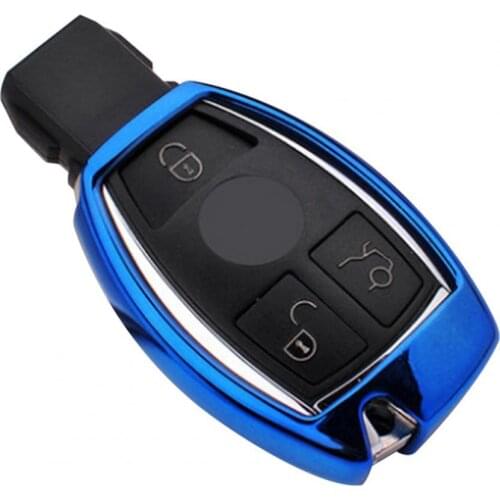 Car Key Protective Cover Dedicated Delicate Business Style Convenient Car Key Protector for Benz 200L