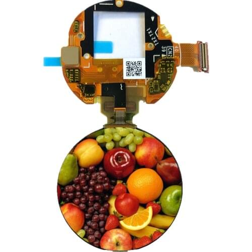 1.2 inch round AMOLED LCD display 390*390 round screen 1.2 inch OLED