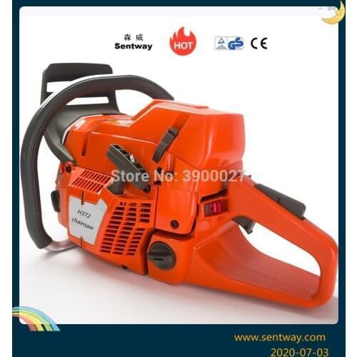 28"bar 2-Stroke wood cutter chain saw HUS 372 Gasoline CHAINSAW ,72CC CHAIN SAW