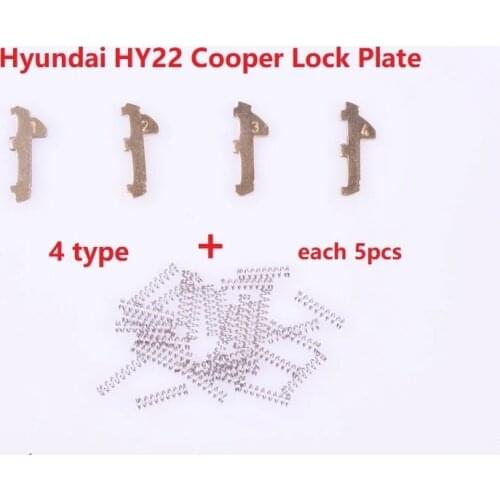20pcs) HY22 Car Lock Reed Locking Repairing Work plate For HYUNDAI IX30 35 S8 K5 Verna new Sportage e.t.c