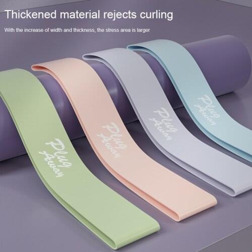 4Pcs/Set Training Fitness Bands Exercise Yoga Resistance Rubber Bands Elastic Fitness Gum Pilates Sport Workout Equipment