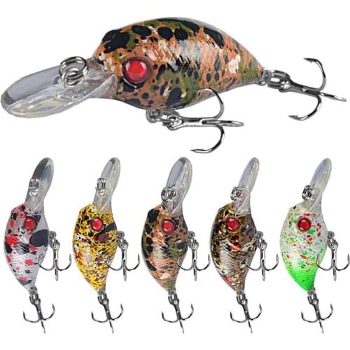 DHYJSFDC 2021 New Product Special Promotion Offer 4.5cm 3g Crankbait Fishing Lure For Pike Floating Wobblers (unlimited)