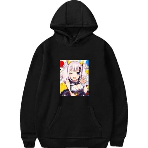 Kaguya Luna Print Autumn Winter Holiday Men/Women Hooded Sweet Streetwear Casual style the hoodies