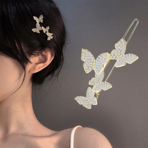 Exquisite Fishtail Hairpin Temperament Carson Series Fairy Clip Headdress Hair Accessories for Women