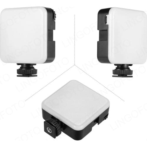 KM-72B Mini LED Video Light RGB Color Multifunctional LED On-Camera Fill-in Light for Canon Nikon UL6135