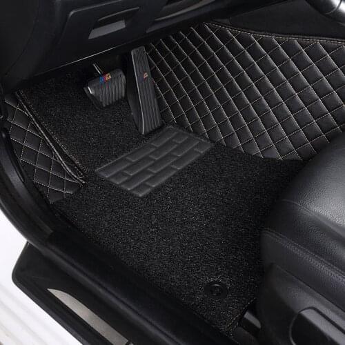 Myfmat custom leather car floor mats for VOLVO S40 S80L S80 XC60 C30 C70 XC90 V60 V40 S60L XC-Classic SKODA Octavia Fabia Superb
