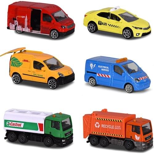 1/64 Majorette Car Model Alloy Toy Car for Toyota Corolla Renault Car