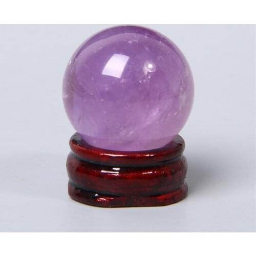 20-50mm Natural Tiger Eye Amethysts Obsidian Crystal Ball Sphere Stand Gem Quartz Globe Pedestal Healing Fengshui Home Decor