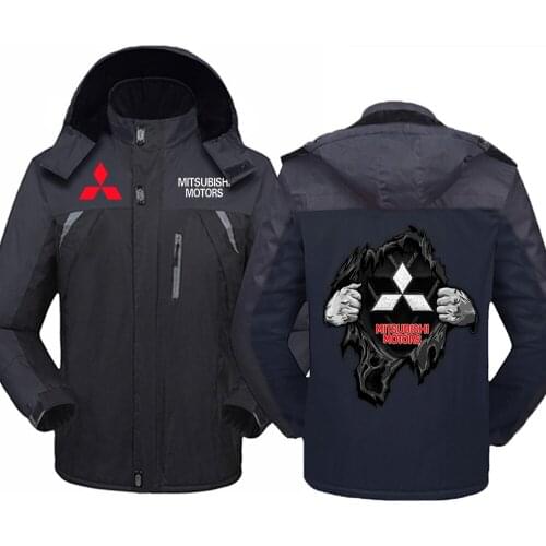2021 New Mens Mitsubishi Motors Jacket Thin Section Long Sleeve Printed Comfortable Hoodie Windbreaker Zipper Fashion Clothing