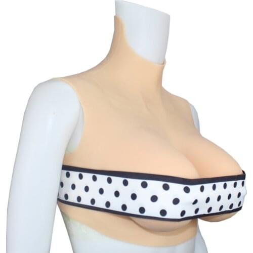 RAOPIN G Cup Fake Boobs Enhancer Silicone Breast Forms Big Tit Breast Plate For Shemale Transgender Cosplay Male To Female Sissy