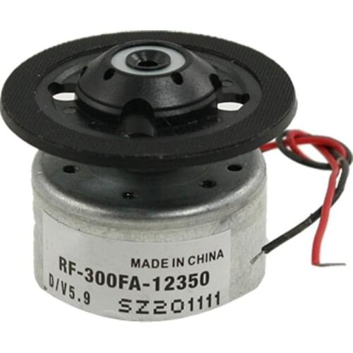 RF-300FA-12350 DC 5.9V Spindle Motor for DVD CD Player Silver+Black