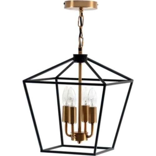 Vintage Retro Industrial Chandelier Classic Iron Candlesticks home decor loft Living Dining Room Counter Hanging Light Fixtures