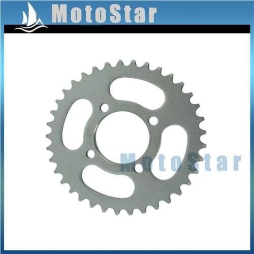 420 37 Tooth 52mm Rear Chain Sprocket For Chinese Motorcycle ATV Quad 4 Wheeler Pit Dirt Motor Bike