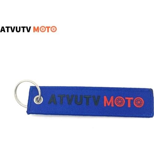 1pcs Motorcycle Keyring Keychain For ATV UTV HONDA YAMAHA KTM
