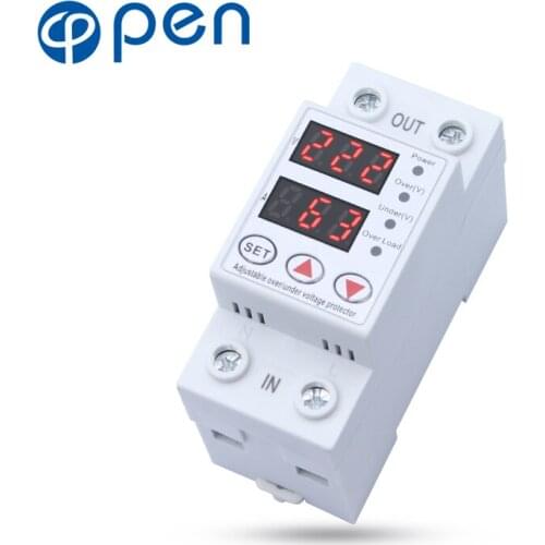 40A 50/60Hz Auto Protector Various Specifications Optional Over-current Over-voltage Protection Relay Circuit Breakers