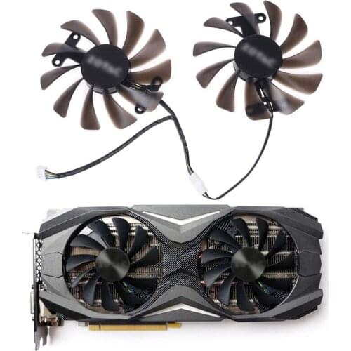 95mm GFM10012H12SPA GAA8S2U 4Pin Cooler Fan For ZOTAC GTX 1070Ti 1080Ti AMP fan Fast Delivery