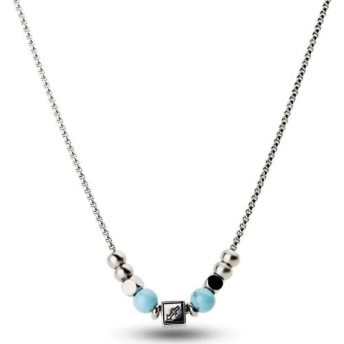 Brosway man necklace TJMAN Zodiac BTJNS81 aquarium sectional horoscope