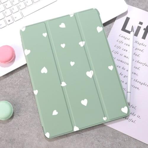 Love ins Style For Air 4 Case iPad Pro 2020 Silicone 10.5 Case With Pencil Holder 10.2 inch 8th Generation 7th For 12.9 Pro 2018