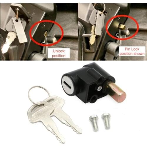 For Can-Am Can Am Ryker 600 900cc Rally Edition 2019 Missing Parking Brake Lock with 2 Keys Mount Motorcycke Accessories