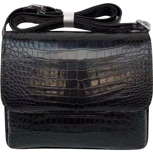 Fanzunxing new arrival men handbag male crocodile leather bag men crocodile bag