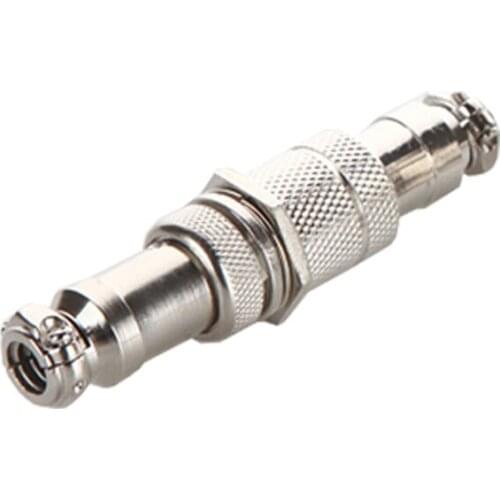 GX12-4 4 Pin 12mm Male & Female Butt Joint Connector Kit GX12 Socket+Plug, Aviation Plug Interface