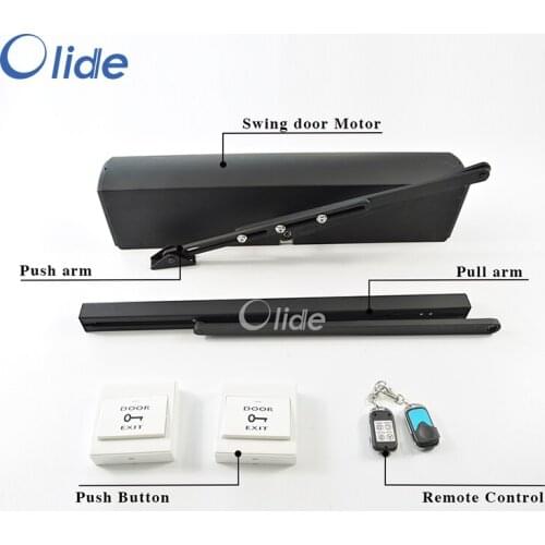 Olide Black Electric Door Closer,Offices/Residential Building Door Opener