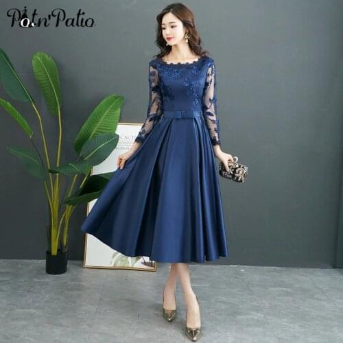 Women's Evening Dresses Below The Knee PotN'Patio China